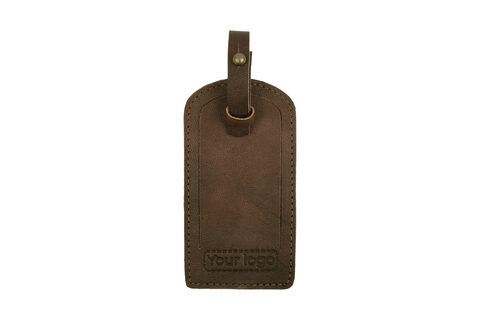 Læder Bagage Tag