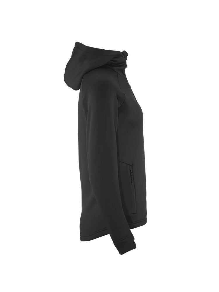 CRAFT ADV Explore Power fleece Hood, Dame - rPet-Sort