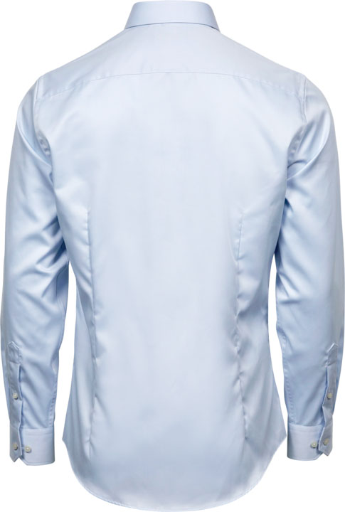 TEE JAYS Luxury Skjorte Comfort fit, herre-Lyseblå