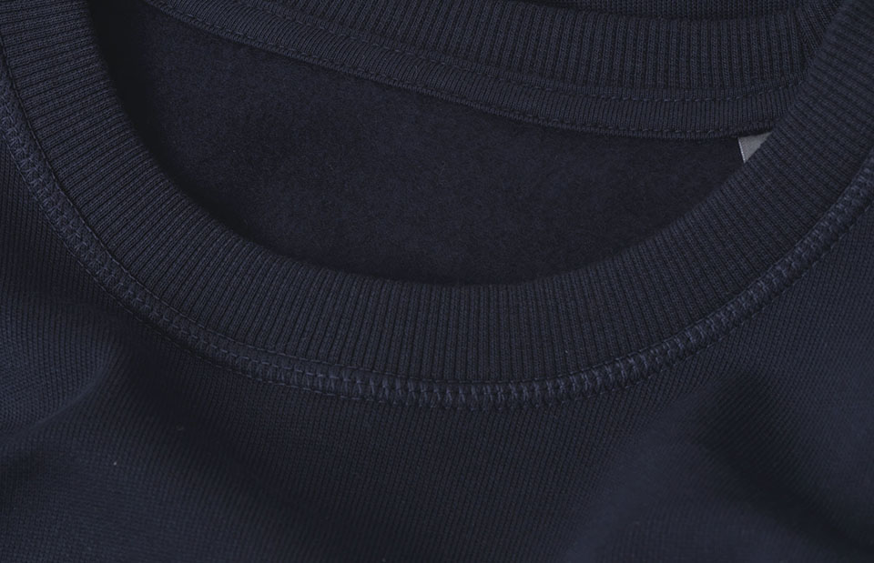 ID Økologisk O-hals Sweatshirt, dame-Navy
