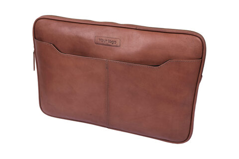 PC Læder Sleeve - 15-16 Tommer