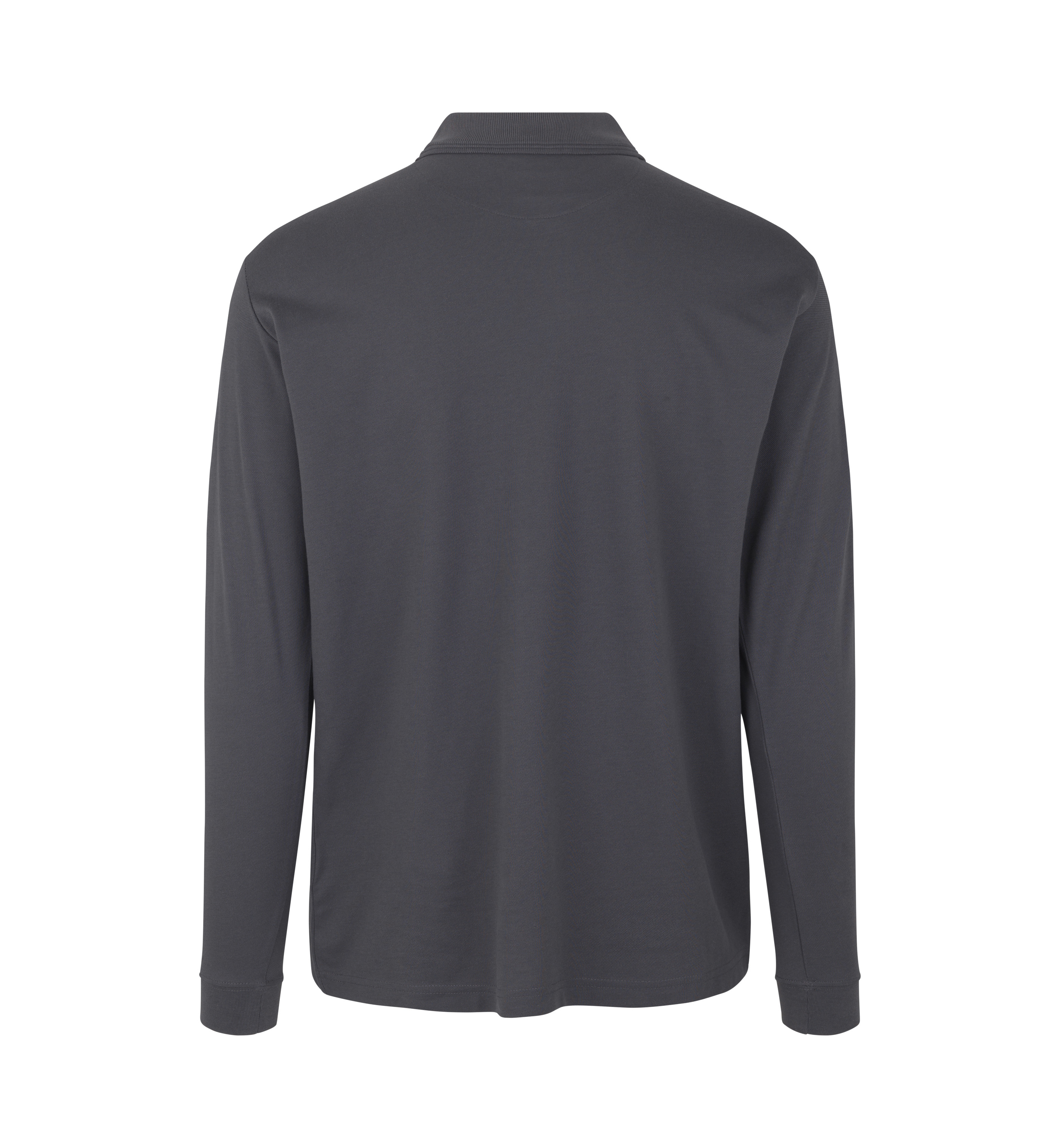 ID PRO Wear polo med trykknap-Silver grey
