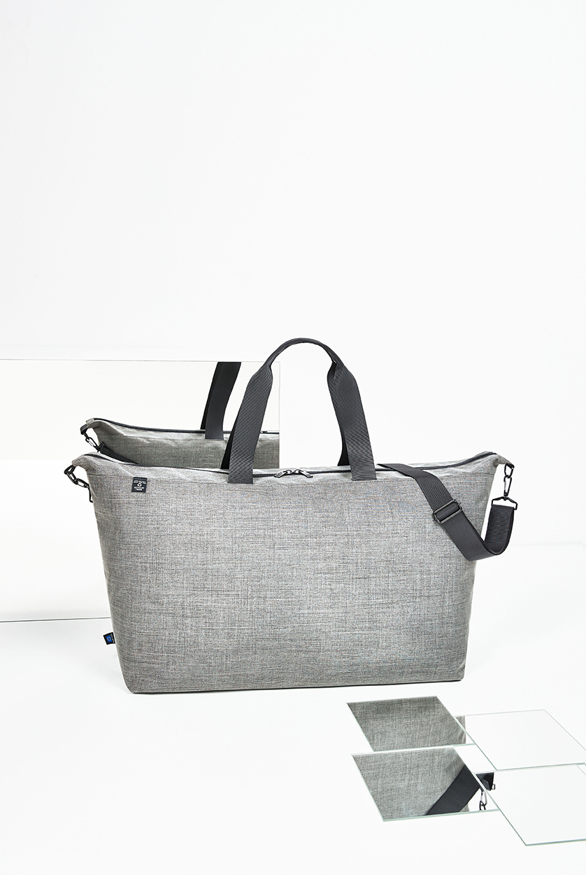 HALFAR Sports/Rejsetaske - rPET-Grå