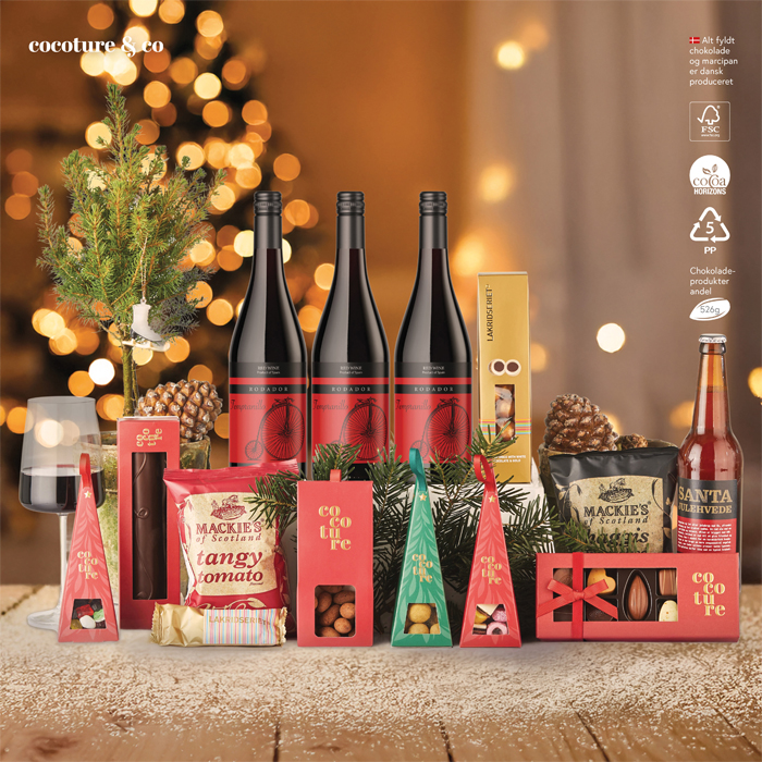 Red Christmas - Stor Gaveæske-