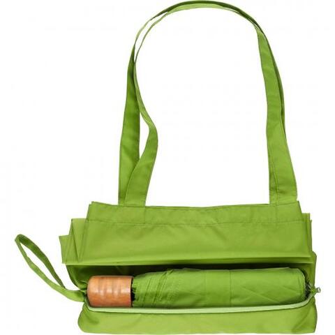 Mini paraply ÖkoBrella Shopping - rPet-Lime