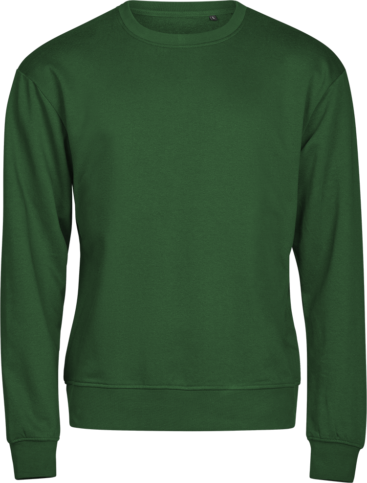 LABELFREE Power Sweatshirt , Tee Jays - Økologisk Bomuld-Grøn