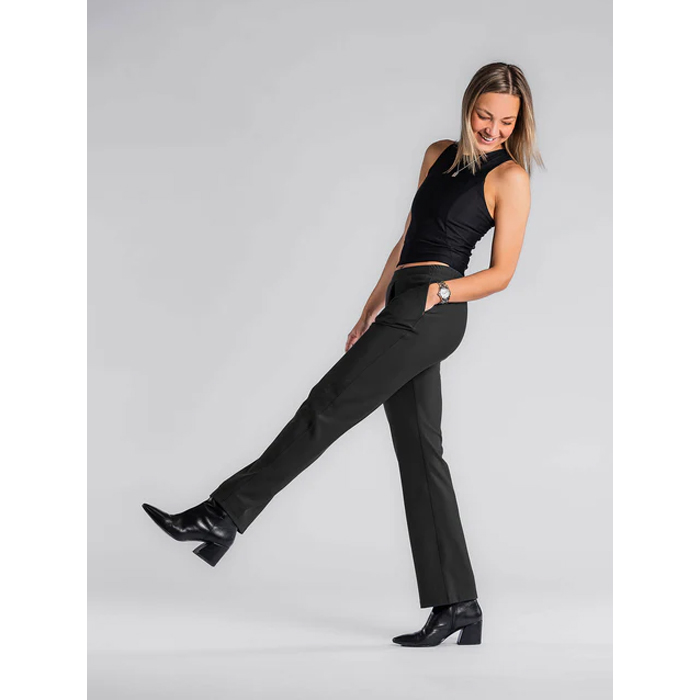 FUSION, Womens Urban Pants-Sort