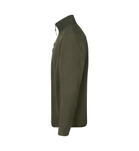 ID Bonded fleecejakke, Herre-Oliven