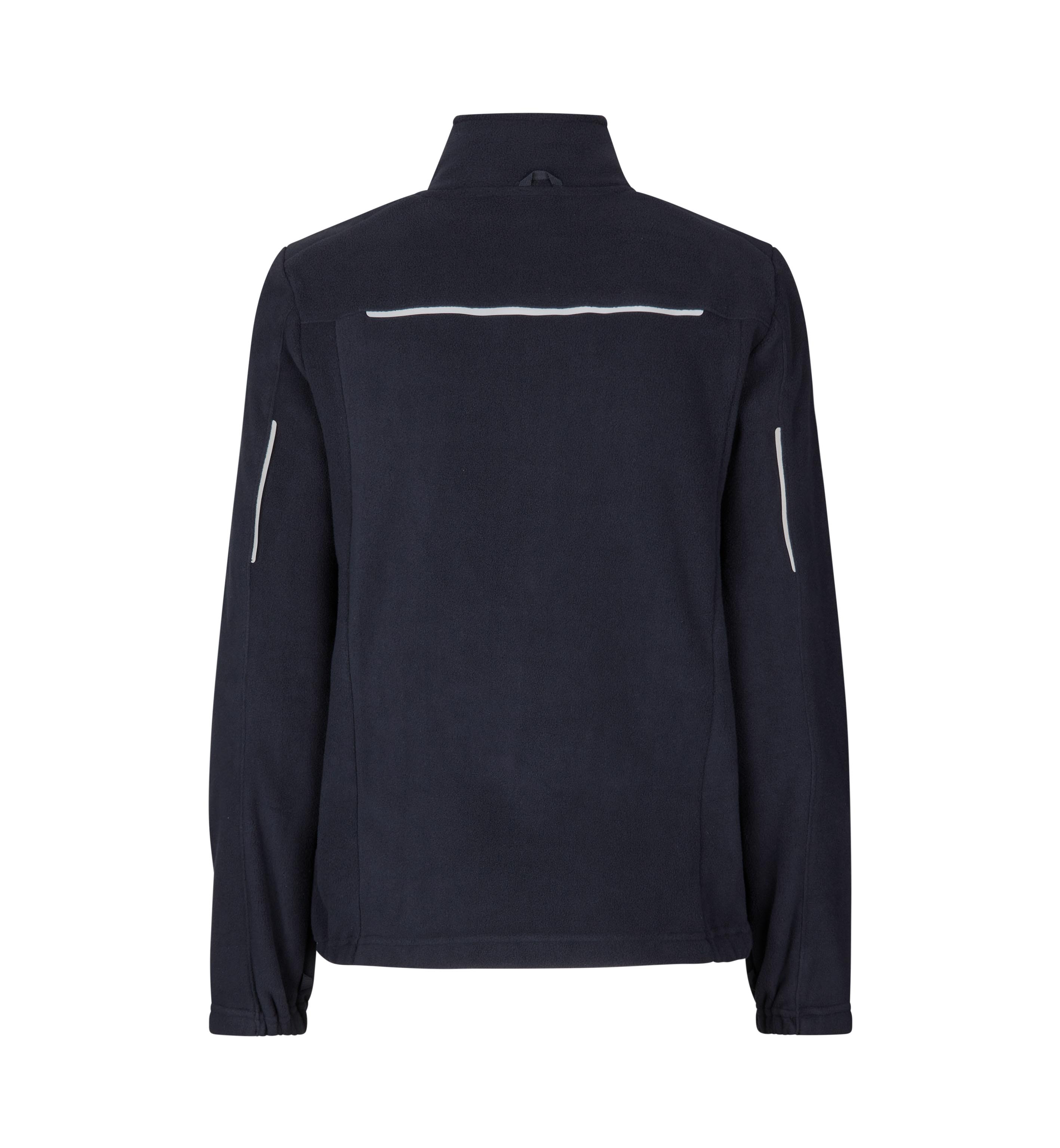 ID Zip-n-Mix microfleece Jakke, dame-Navy