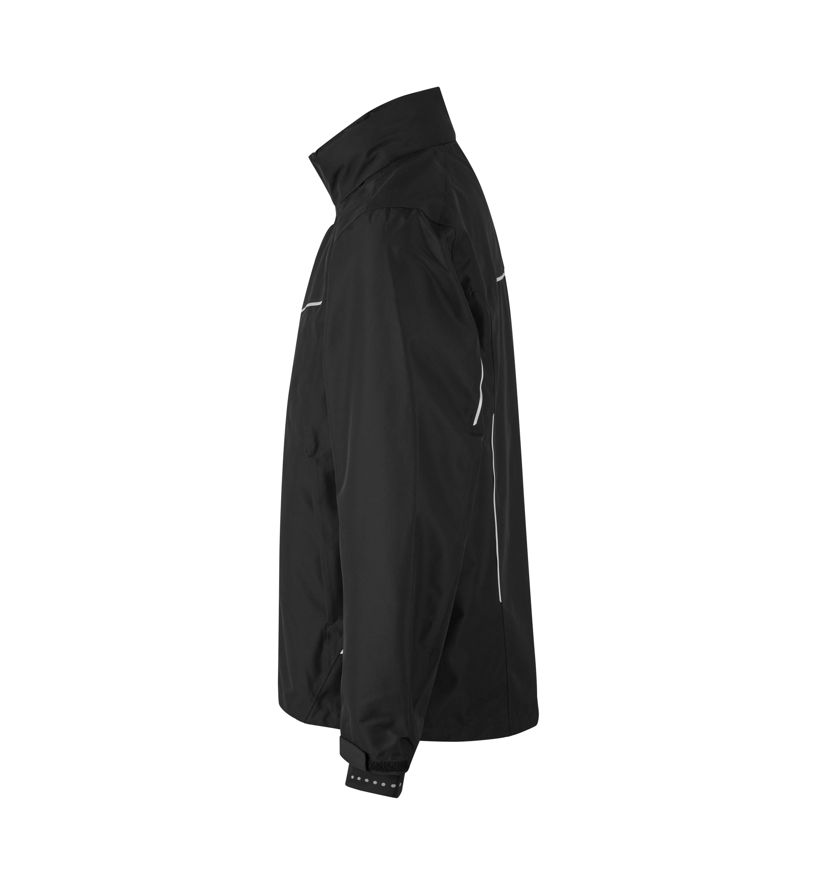 ID Zip-n-Mix skaljakke, herre-Sort