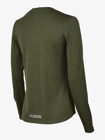 FUSION C3 T-shirt m. lange ærmer-Army