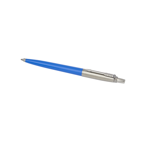 Parker Jotter Recycled kuglepen (sort refill)-Blå
