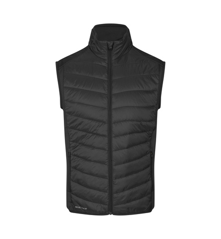 GEYSER hybrid vest, Herre - fyldet er rPet-Sort