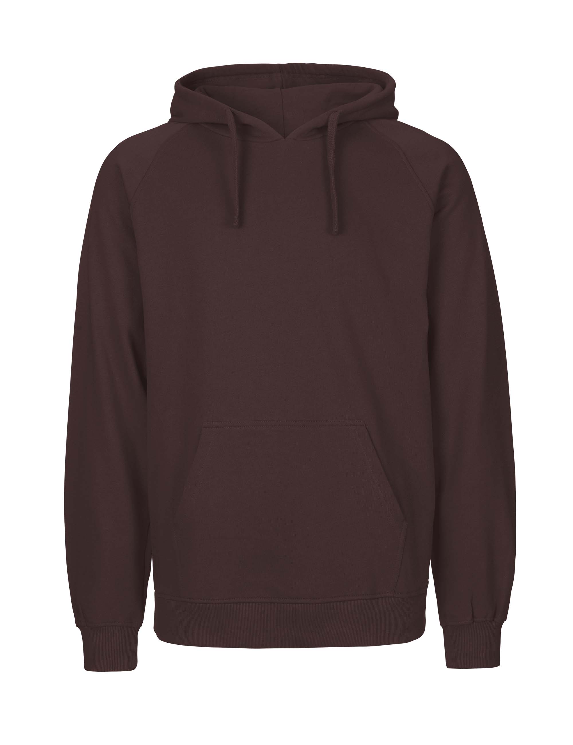 NEUTRAL Hoodie, 100% Økologisk Fairtrade Bomuld-Brun