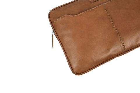PC Læder Sleeve - 15-16 Tommer