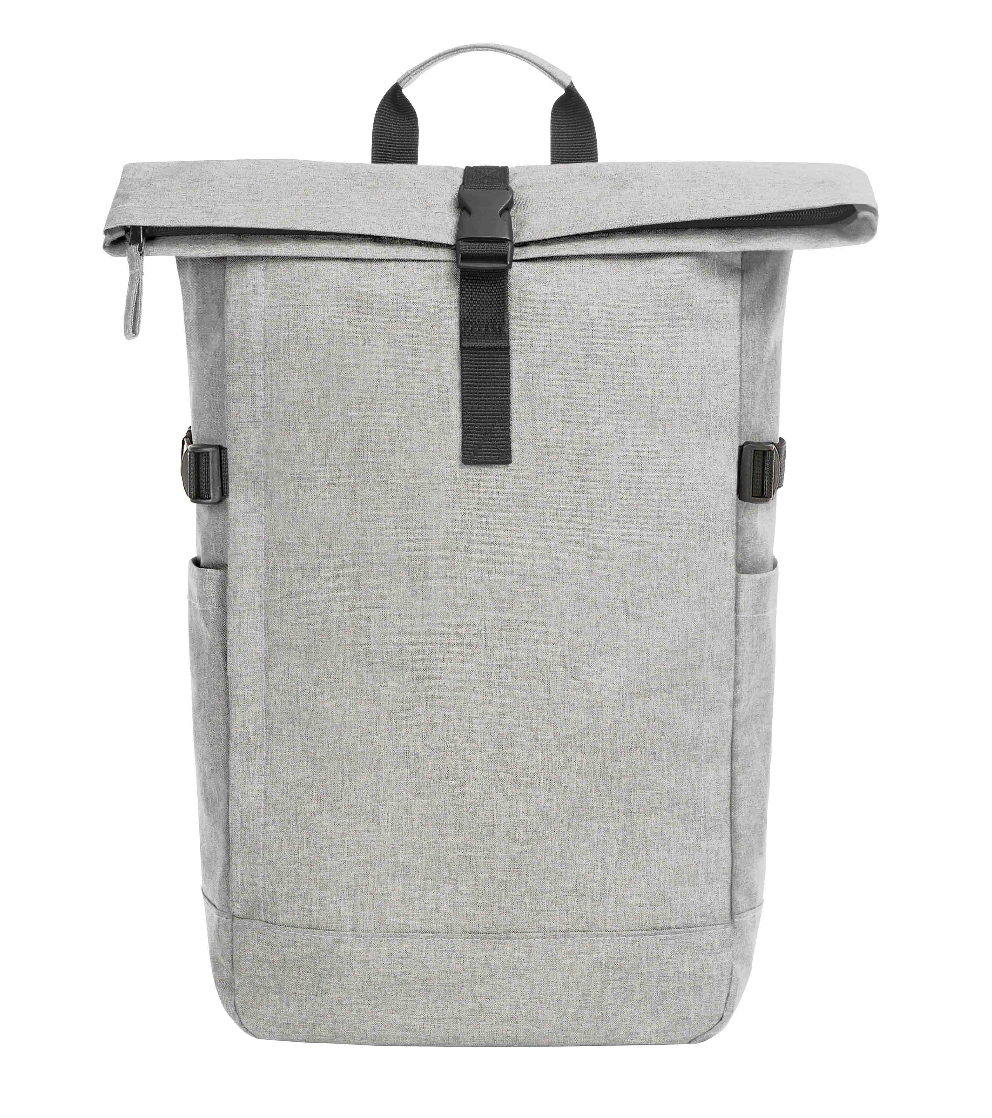 HALFAR Circle L Rygsæk - rPet-Lysegrå