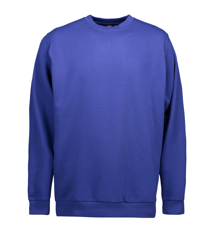 ID Pro Wear Klassisk Sweat Shirt-Blå