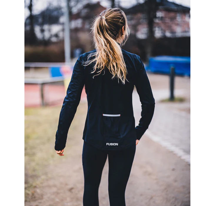 FUSION, Womens S2 Run Jacket-Sort