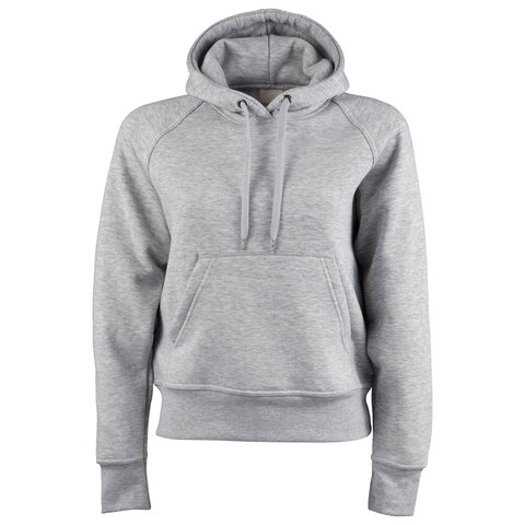 TEE JAYS Ladies Hooded Sweatshirt-Grå