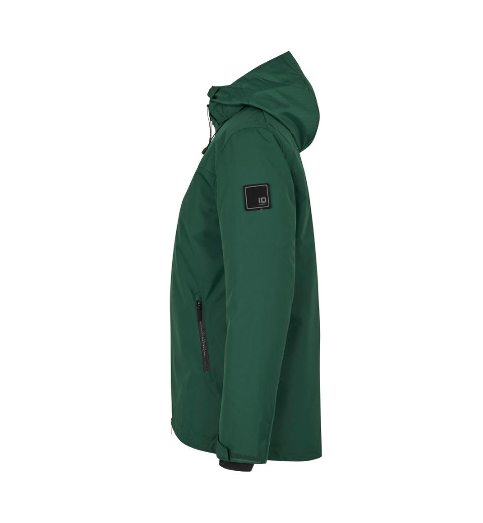 ID Hooded vinterjakke, dame - 100% rPet-Grøn