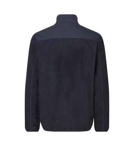 ID Bonded fleecejakke, Herre-Navy