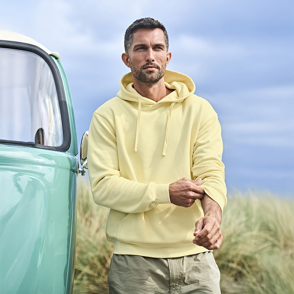 LABELFREE Urban Hooded Sweatshirt, Tee Jays - 70% Økologisk Bomuld-Lyse Gul