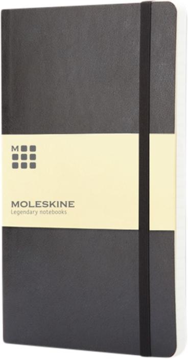 MOLESKINE Classic L softcover notesbog - linjeret - Certificeret Papir-Sort