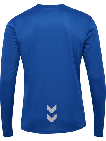 HUMMEL Langærmet T-shirt, Herre - 100% rPet-Blå