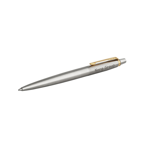 Parker Jotter SS kuglepen (blå refill)-Sølv