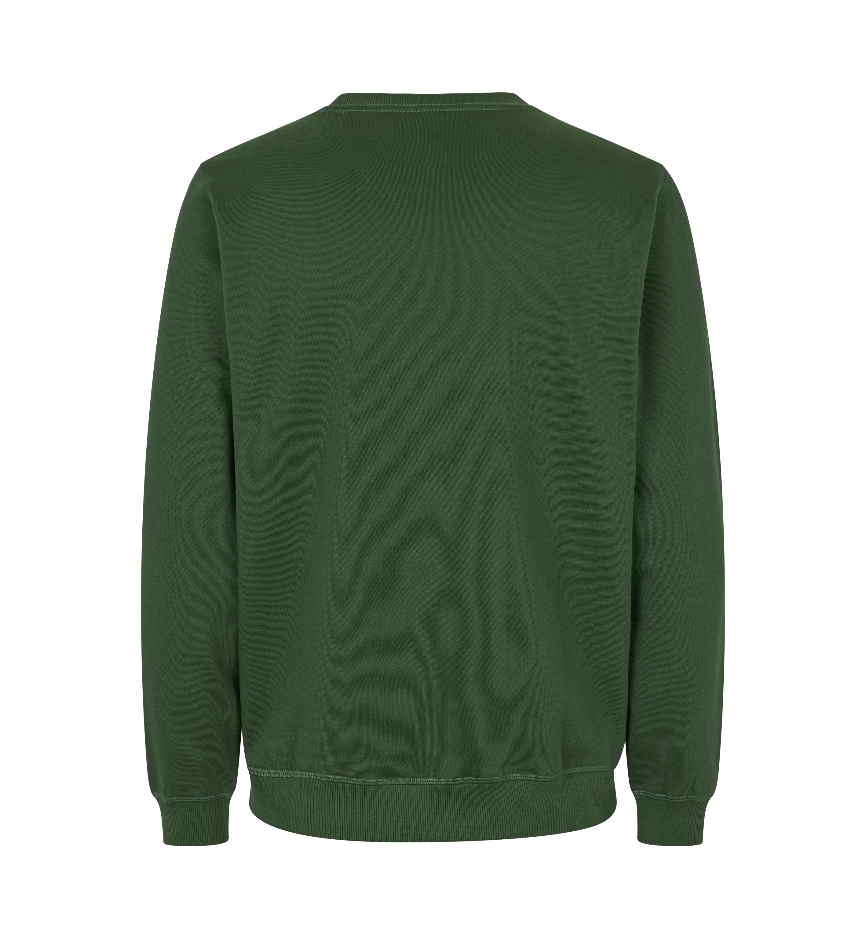 ID Økologisk O-hals Sweatshirt, herre GOTS-Grøn