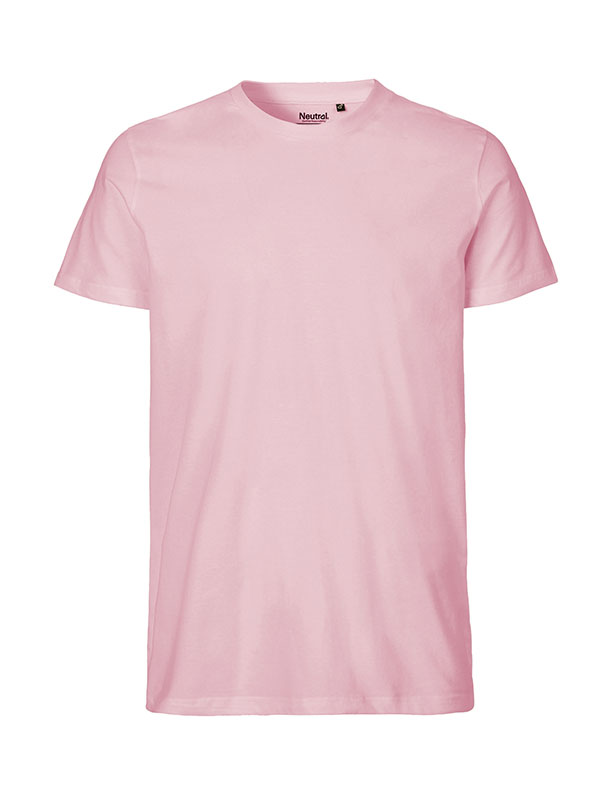 NEUTRAL Fit T-shirt, 100% Økologisk Fairtrade Bomuld-Lyserød