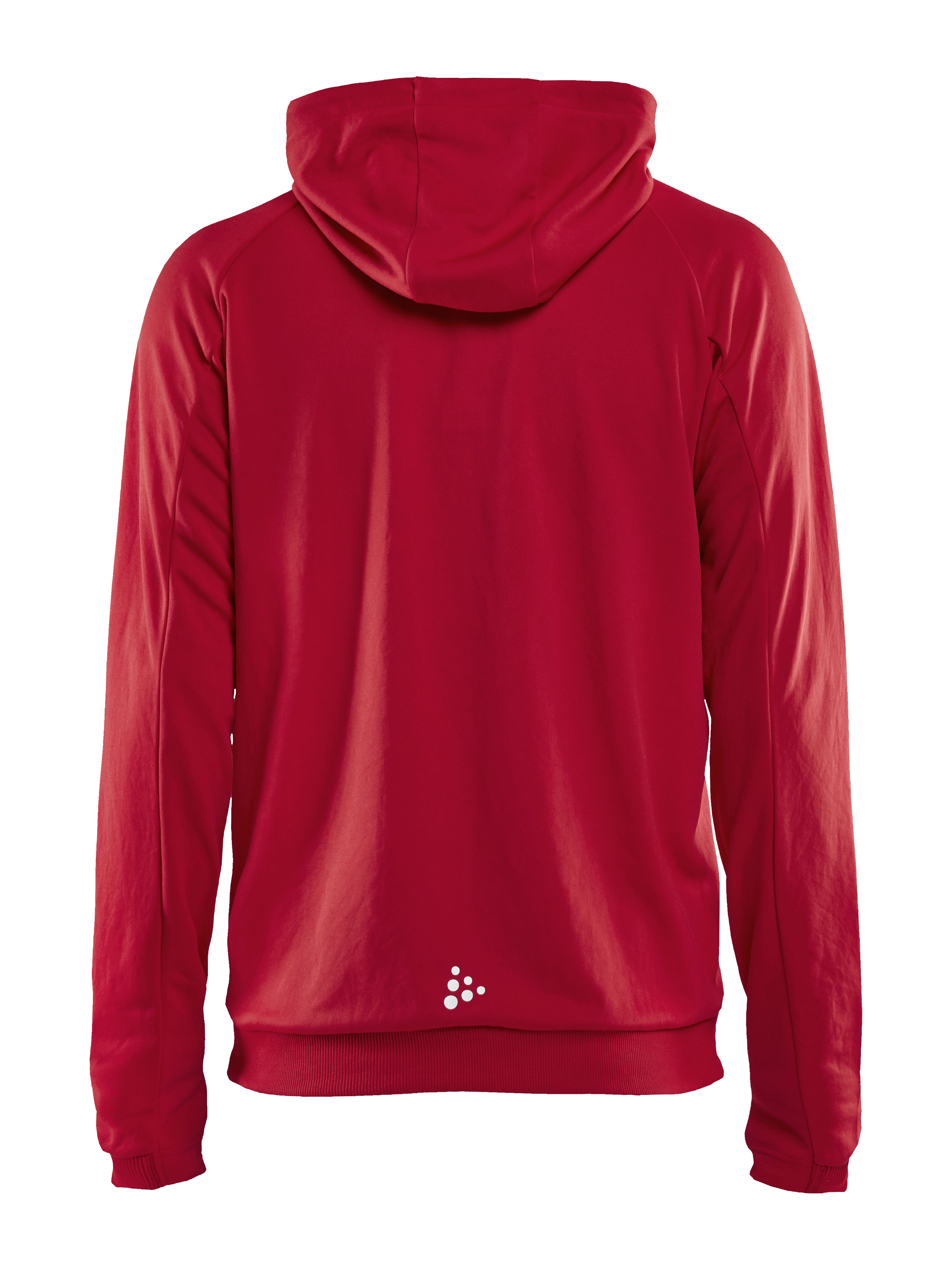 CRAFT Evolve Hood Løbejakke, herre - rPet-Rød