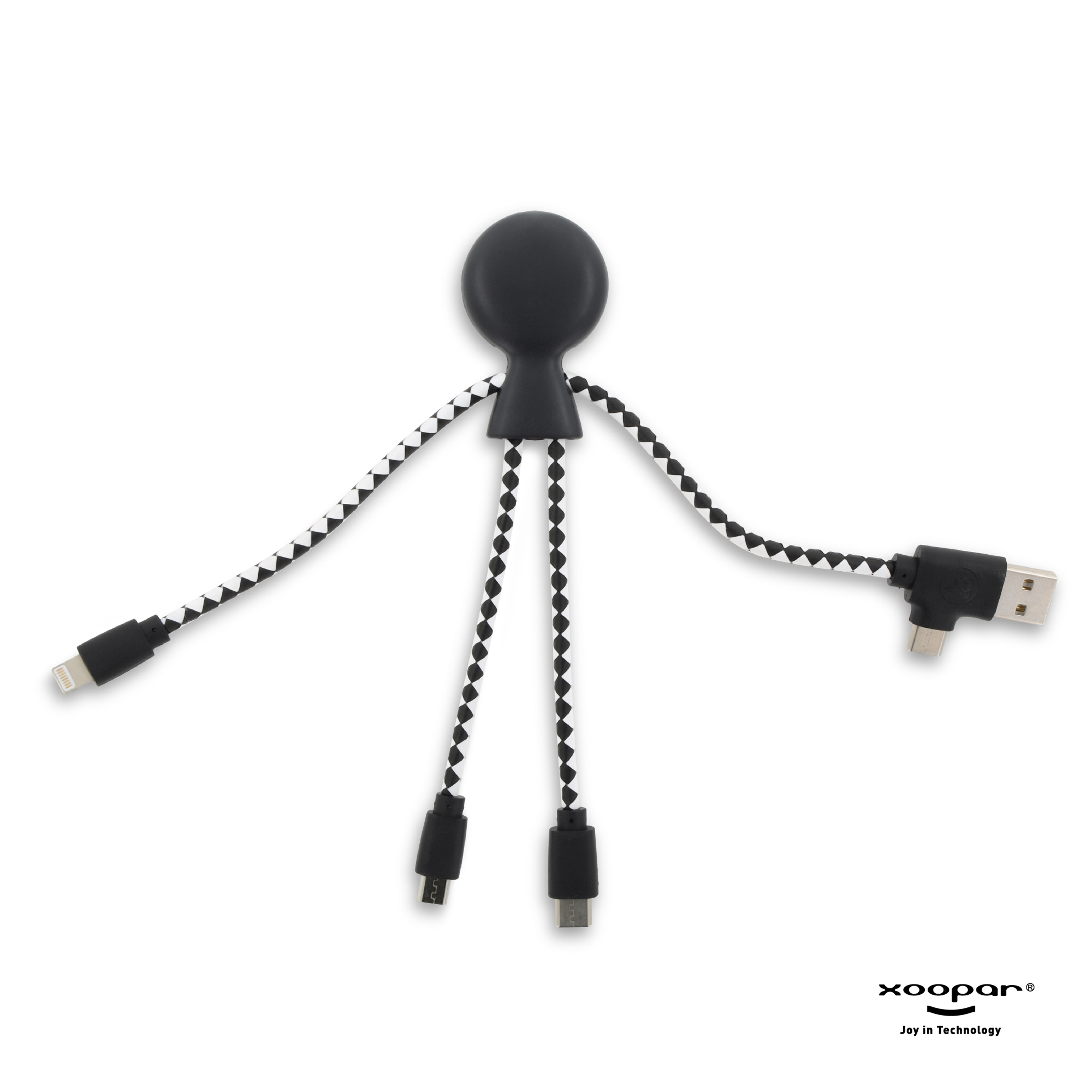 Xoopar Mr. Bio Charging cable - rPet-Sort