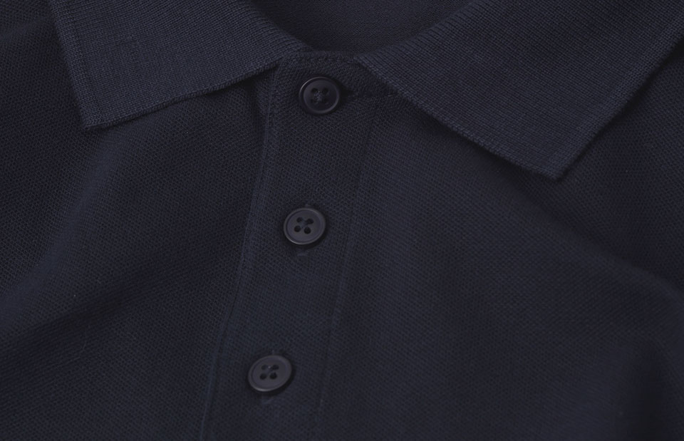 ID Økologisk poloshirt, herre-Navy