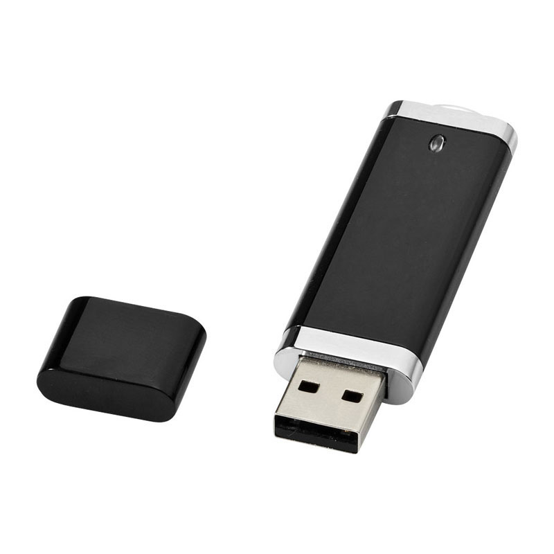 Flat USB 2 GB-Sort