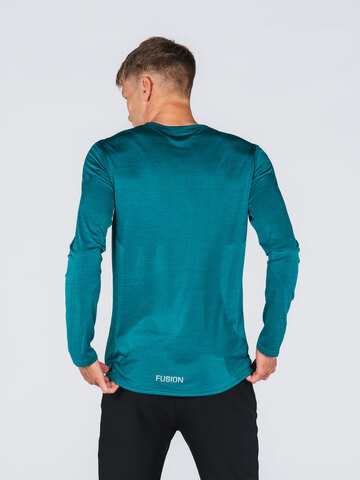FUSION Løbetrøje, herre-Turkis