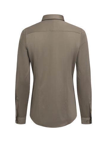 J. HARVEST & FROST IB132 Interlock Knit Contemporary Skjorte - Dame