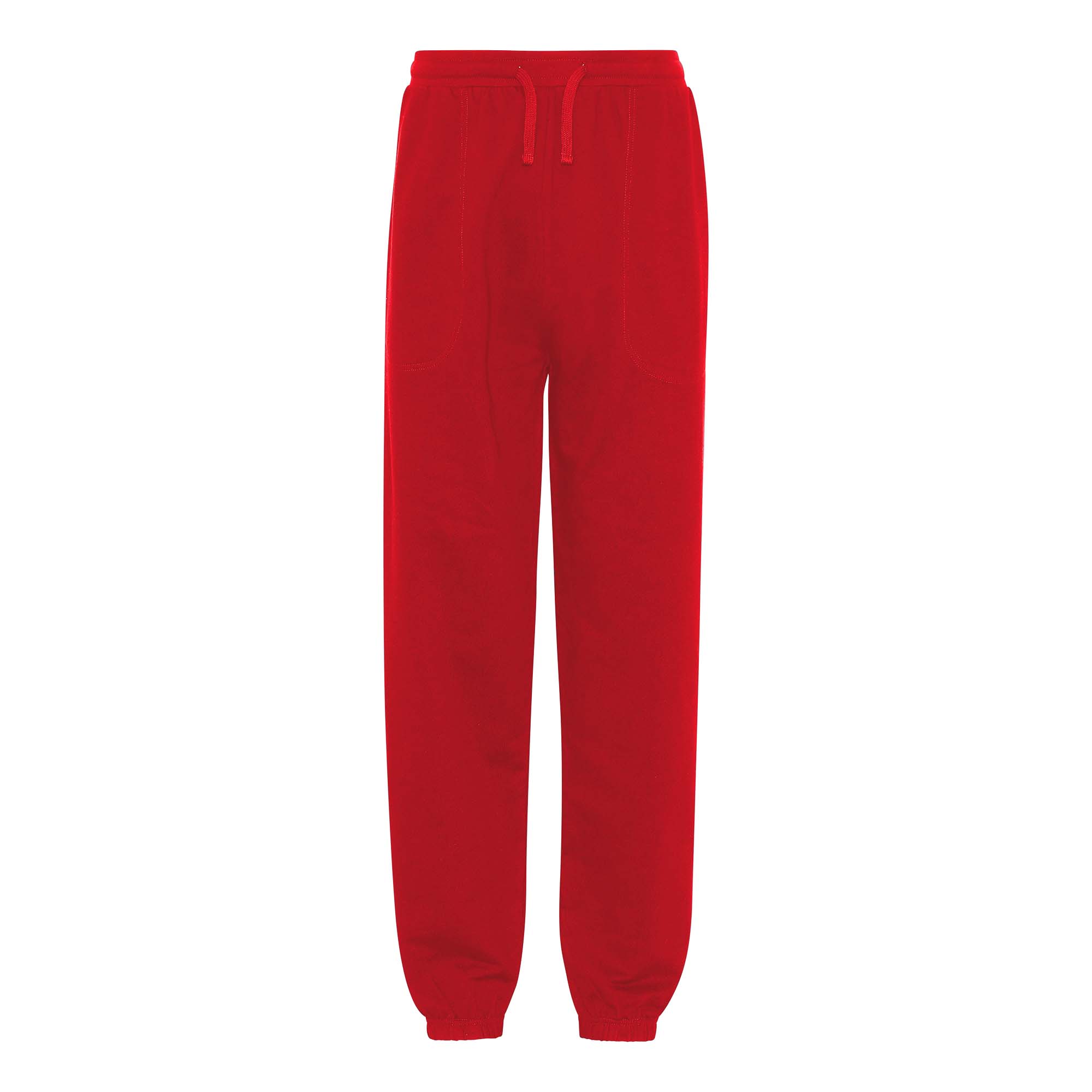 NEUTRAL Unisex Sweatbukser, Økologisk Fairtrade Bomuld-Rød