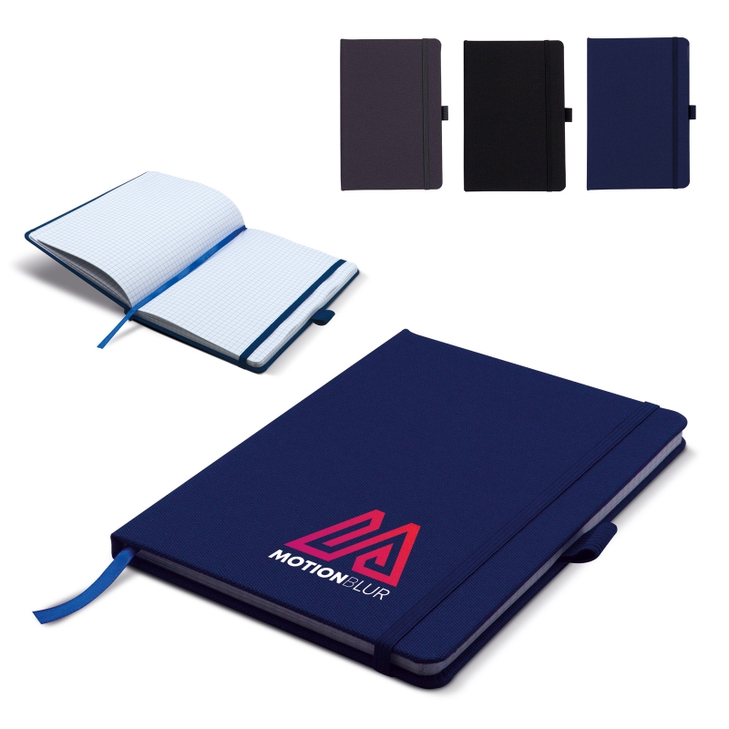 Notesblok A5 - rPET-Blå