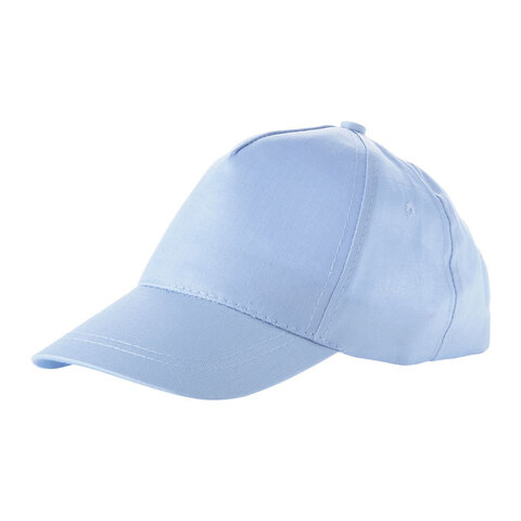 Memphis Børne Cap med 5 paneler-Lyseblå