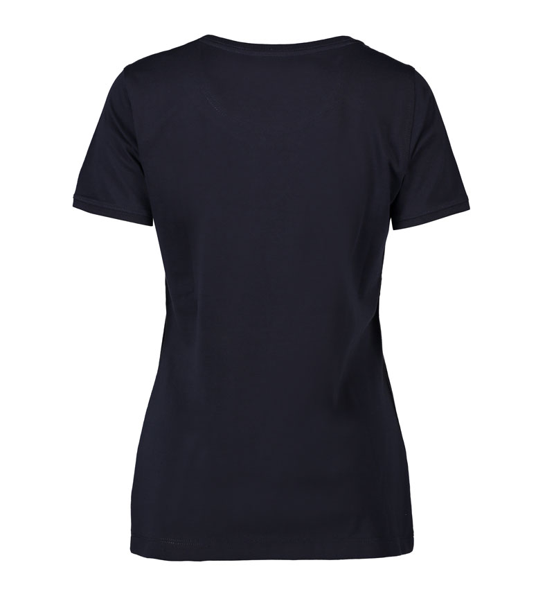 ID PRO wear CARE O-hals T-shirt, dame, RPET-Navy