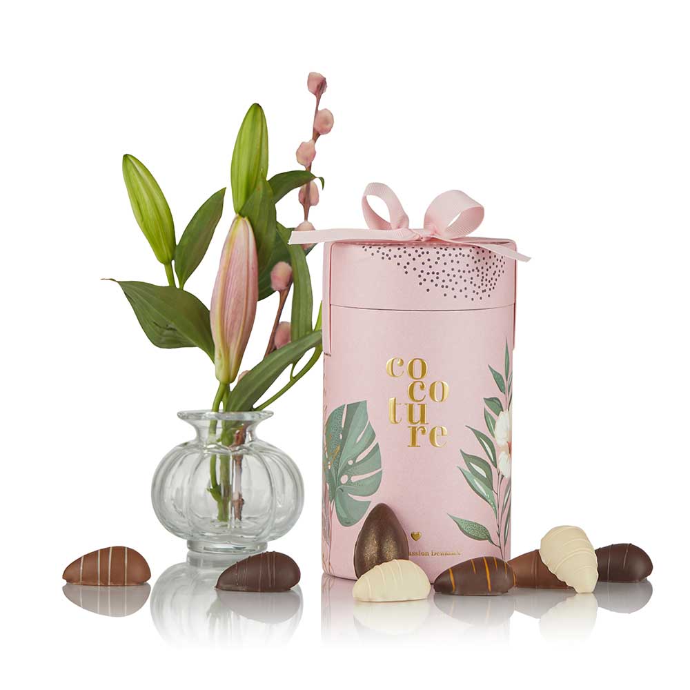 COCOTURE Gaverør - Marcipanæg 130 gr.-Lyserød