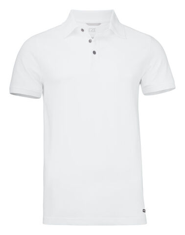 CUTTER & BUCK Advantage Polo, Herre-Hvid