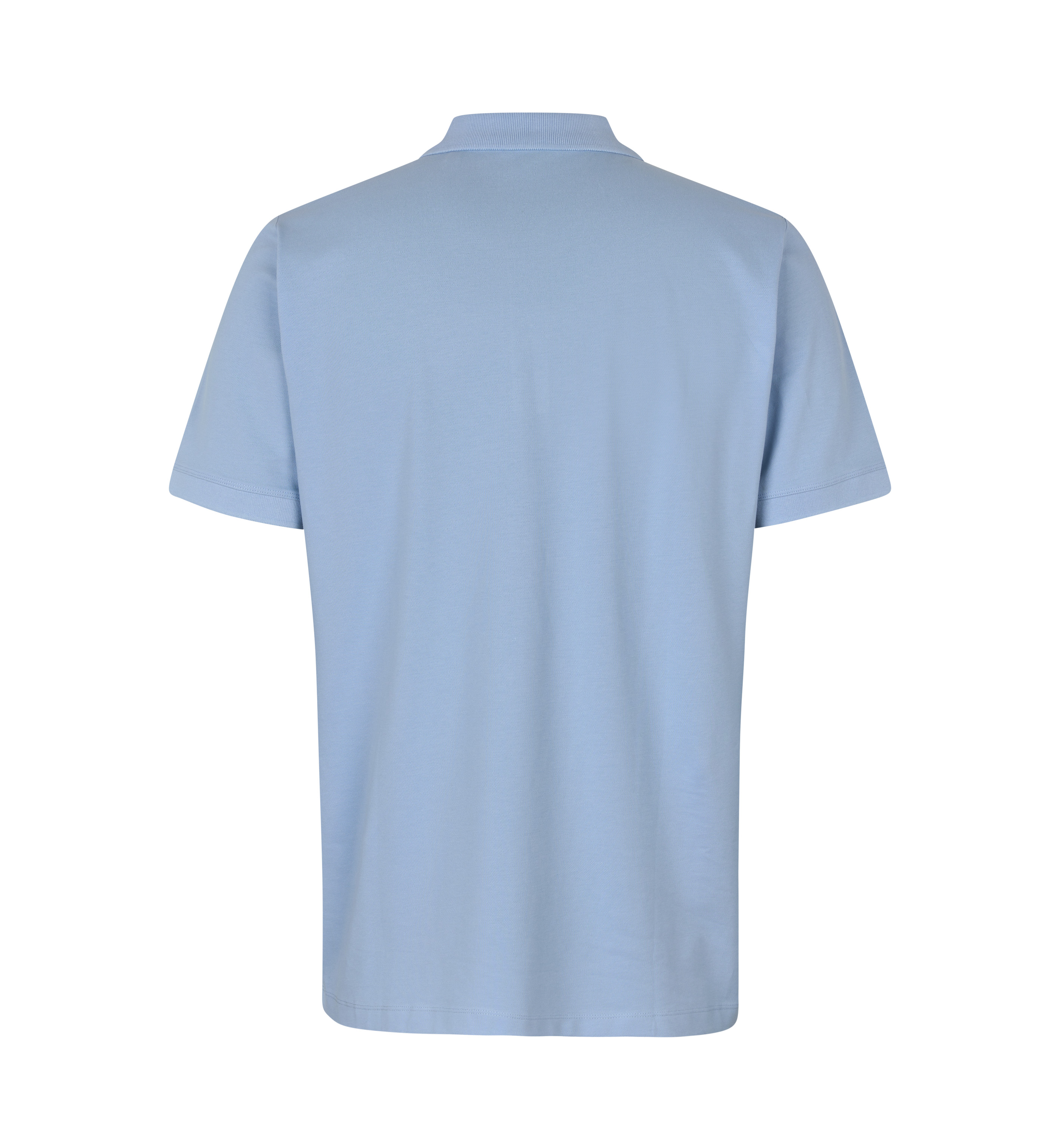 ID Økologisk poloshirt, herre-Lyseblå