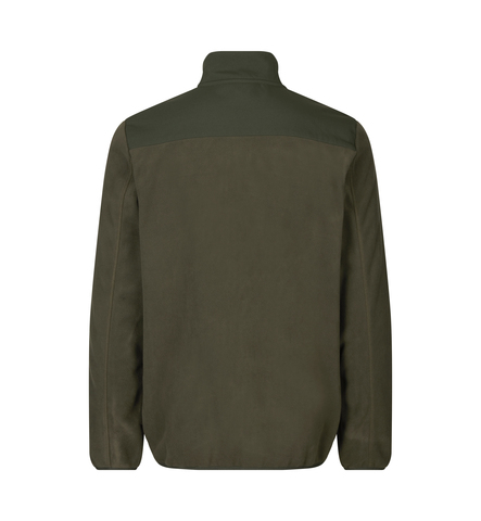 ID Bonded fleecejakke, Herre-Oliven