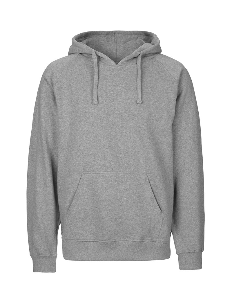 NEUTRAL Hoodie, 100% Økologisk Fairtrade Bomuld-Lysegrå