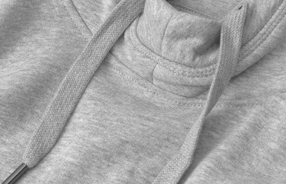 ID Core Hoodie, dame-Grå melange