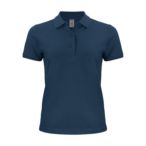 CLIQUE Classic OC Polo Dame - Øko Bomuld-Mørk Marine