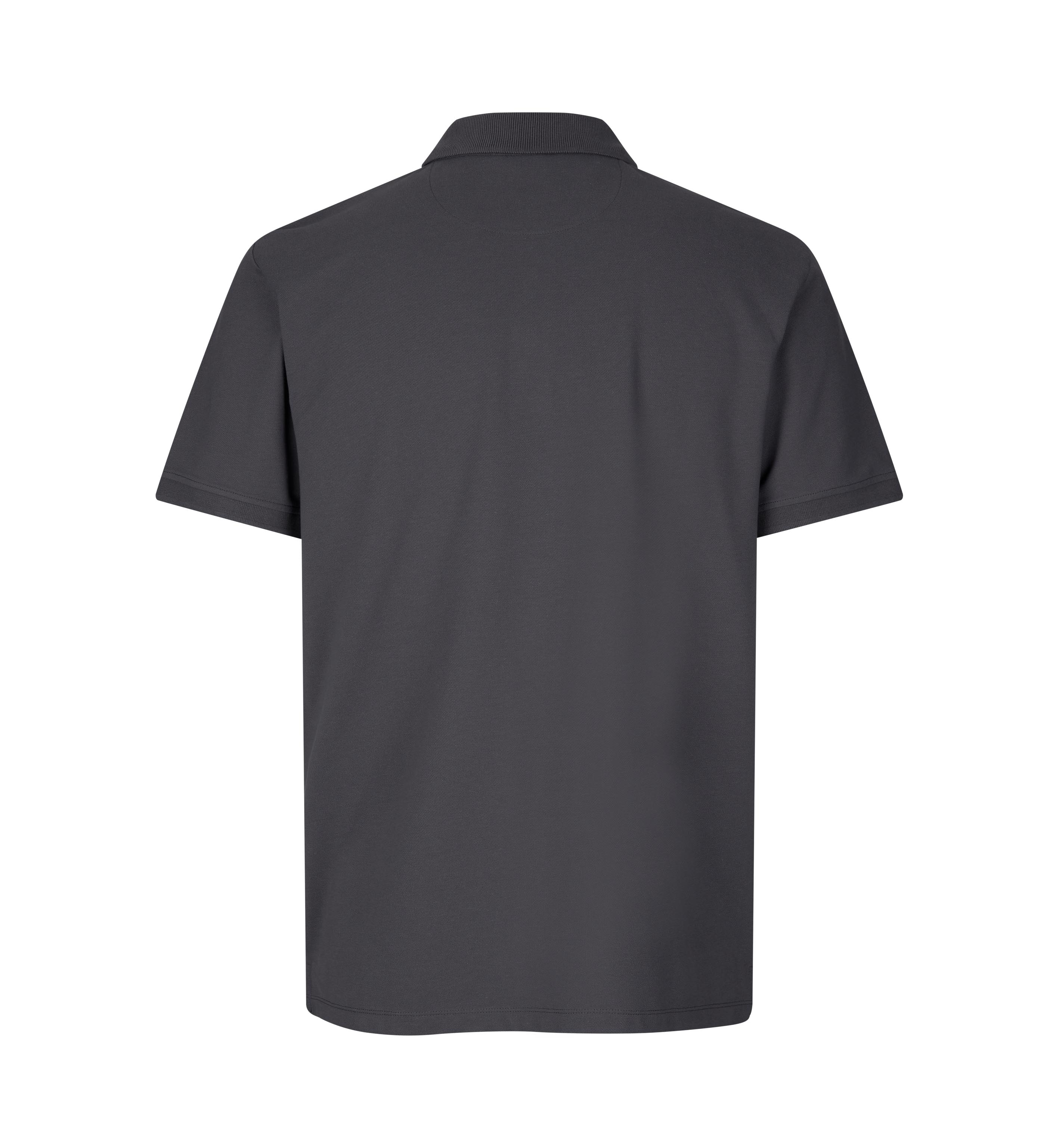 ID PRO Wear CARE poloshirt I klassisk, herre - Genbrugs bomuld-Grå