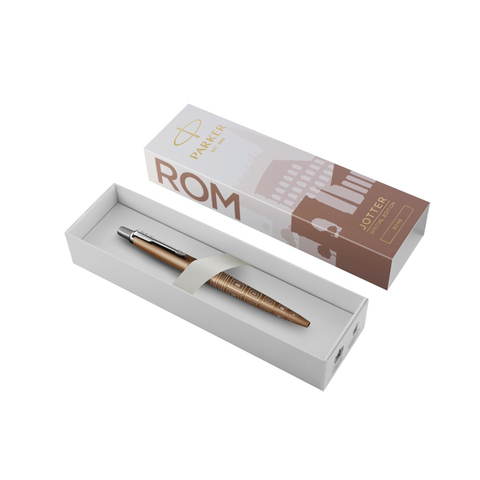 Parker Jotter SE Global Icons kuglepen (blå refill)-Bronze